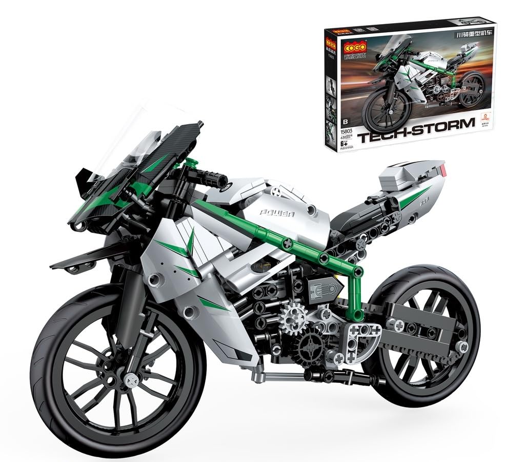 Building Blocks Motorcycle Set (5818)