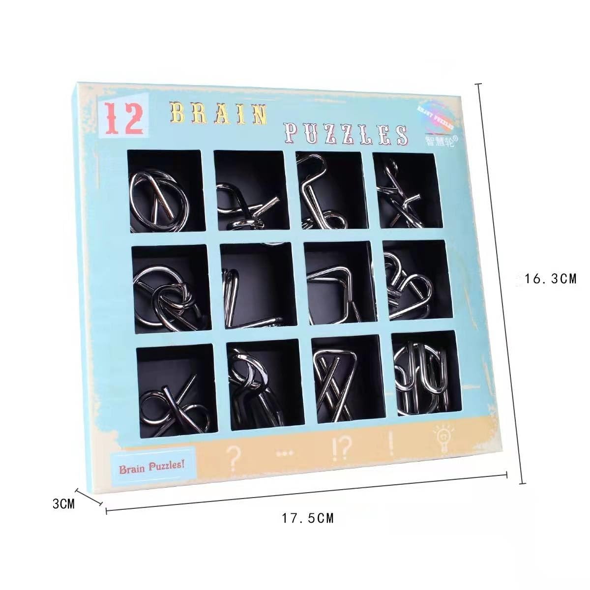 Brain Teasers Metal Wire Puzzle Toys