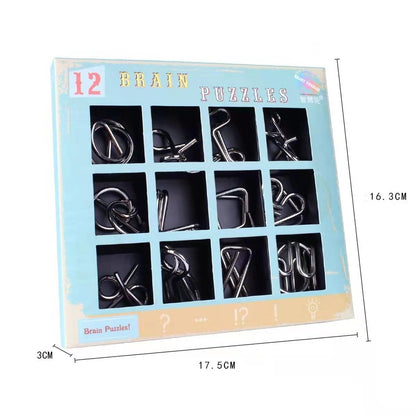 Brain Teasers Metal Wire Puzzle Toys