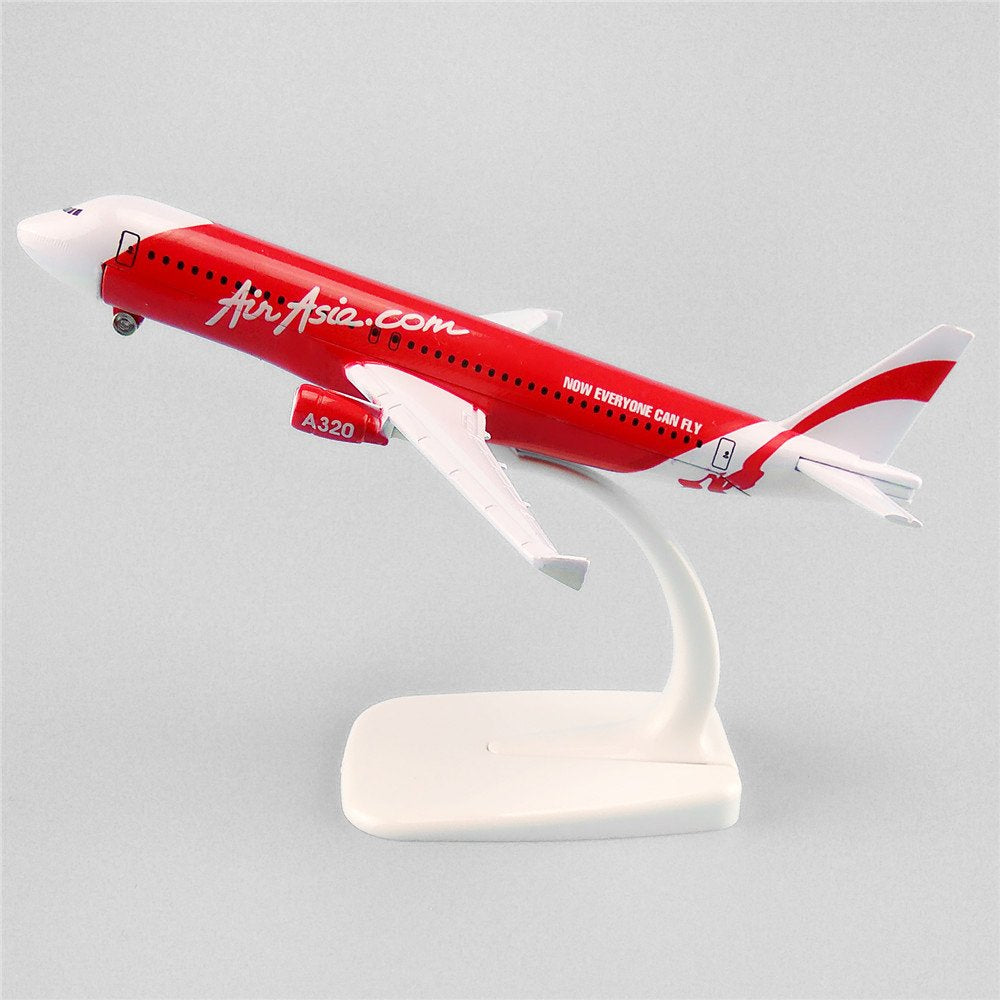 AirAsia Airline A320 16CM 1:400 Diecast Scale Model