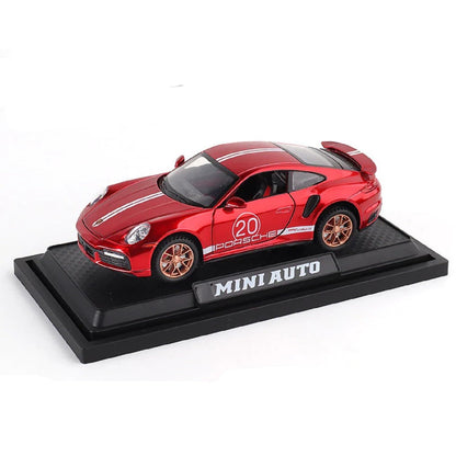 Porsche 911 Turbo S sports car 1:24 Diecast Scale Car