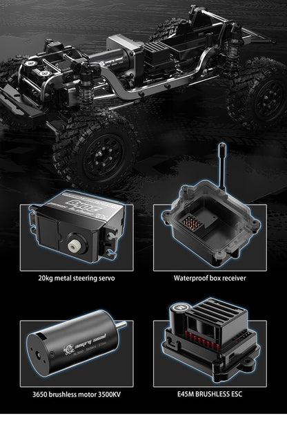 MJX H12Y 1/12 4WD Brushless RC Rock Crawler