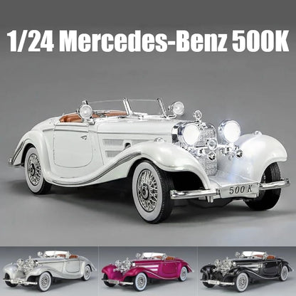 1936 Mercedes-Benz 500K Type Special roadster diecast scale model collectible car