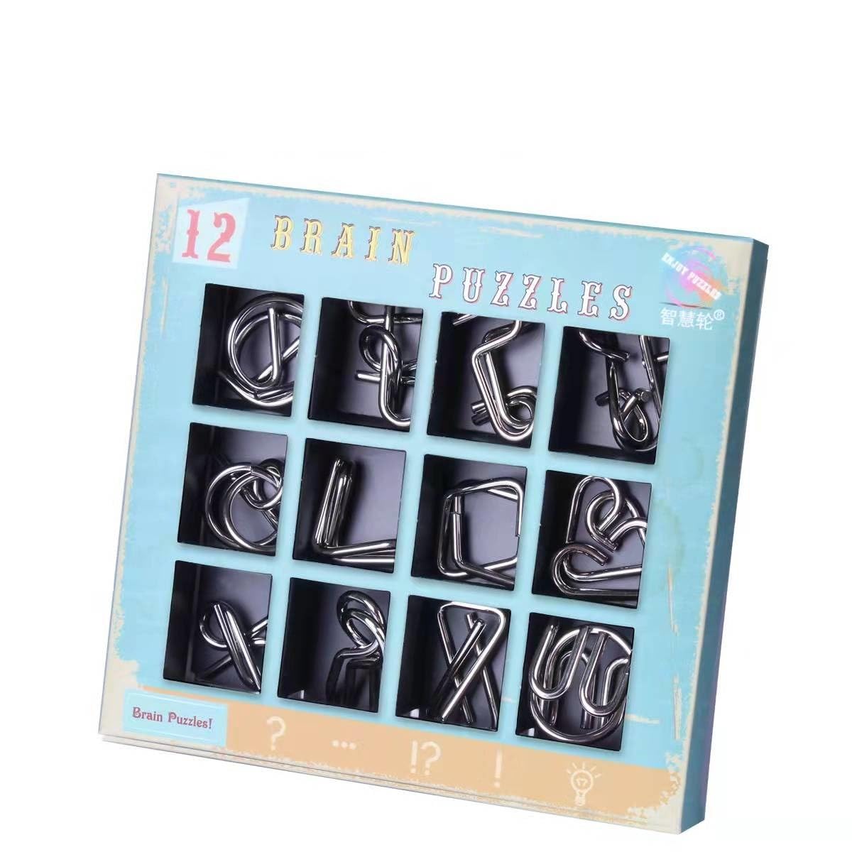 Brain Teasers Metal Wire Puzzle Toys