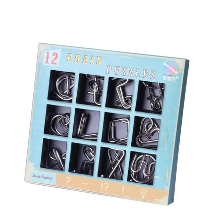 Brain Teasers Metal Wire Puzzle Toys