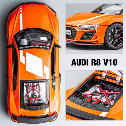 Audi R8 V10 Plus 1:24 Diecast Scale Model Car