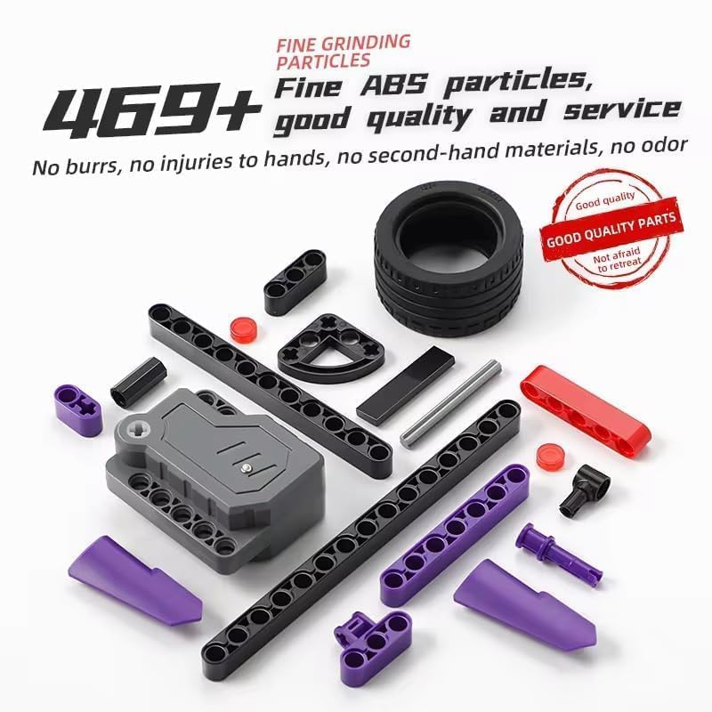 Pull Back Racing Car Building Block Set 1:18 diecast scale model