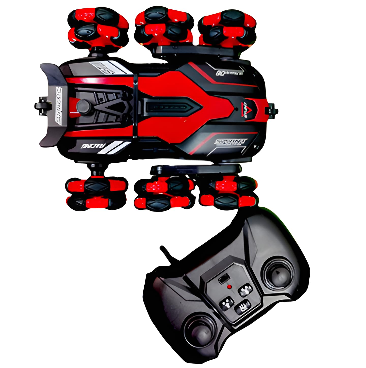 6 Wheel Remote Glove Hand Control Racing Stunt Car