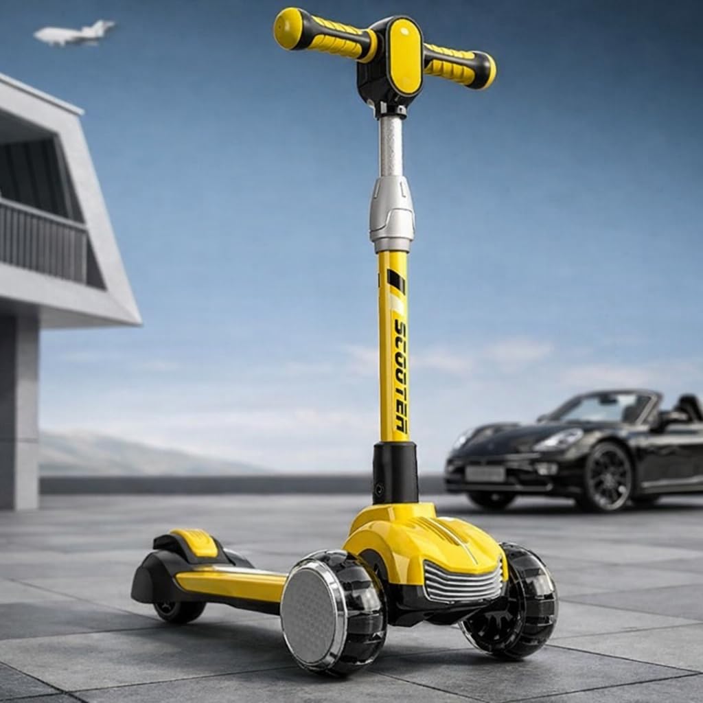 Minicubbs Cars Glow Rider Led Kids Scooter