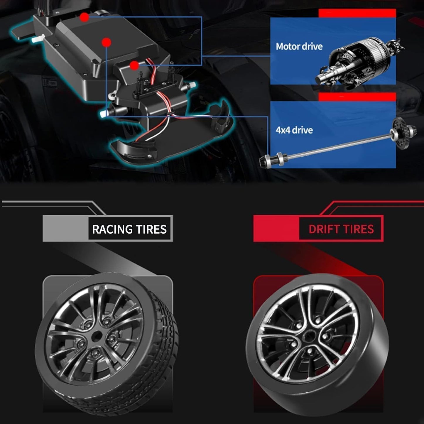 Remote Control Drift Car 1:16 Scale
