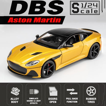 Aston Martin Gt Scale Model Diecast Metalcar - All Size