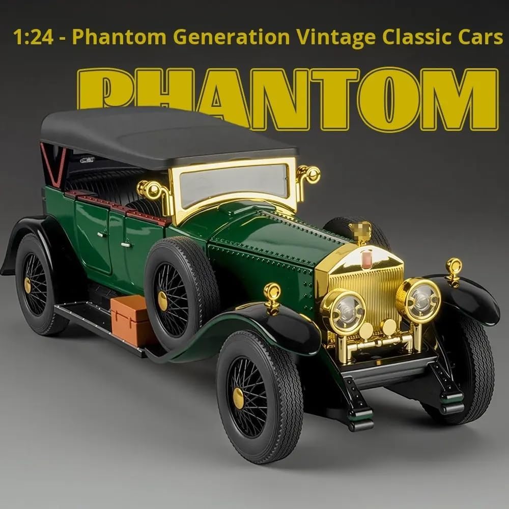 Rolls Royce Phantom Genera Tion (Vintage 1925) Diecast Scale Model Car