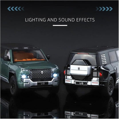 BYD Yangwang U8 SUV 1:24 Diecast Scale Model Car