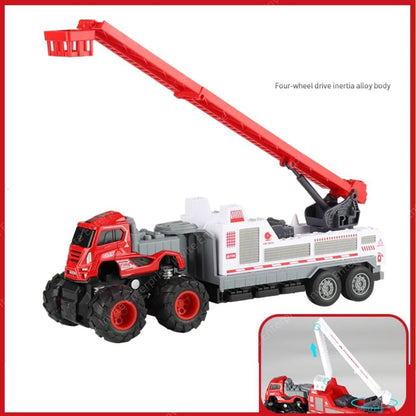 1:43 Metal Toys Alloy Diecast Truck Set Toy, Diecast Miniature Car Model (Pack of 3) (City Service Truck)