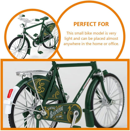 VINTAGE METAL BICYCLE ORNAMENTS DESKTOP MINI RETRO STYLE ALLOY CLASSICAL BIKE TOY FIGURINES BIKE HOME DECORATION FOR CHILDREN TOYS GIFTS
