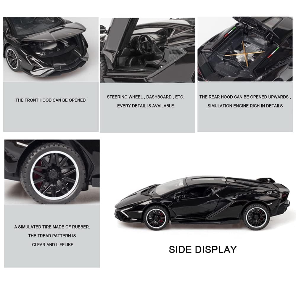 Lamborghini Sian 1:24 Diecast  Scale Model Car