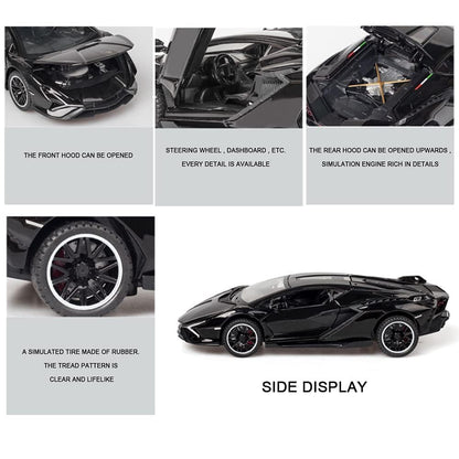 Lamborghini Sian 1:24 Diecast  Scale Model Car