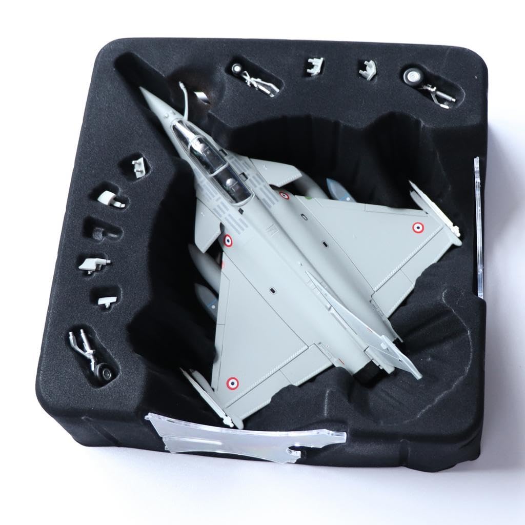 1/72 Dassault Rafale Plane Fighter Alloy & Dispaly Stand Diecast Aircraft