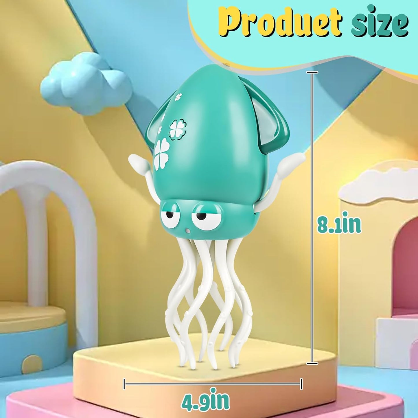 Electric Dancing Octopus Baby Toy