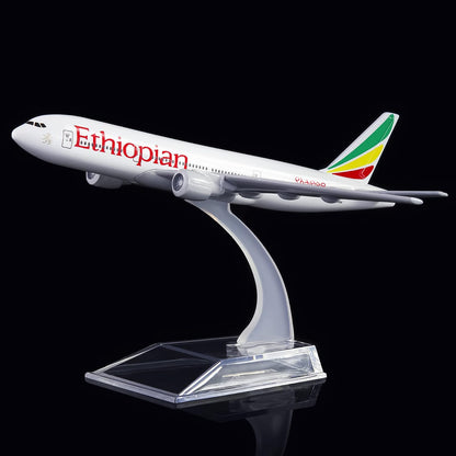 Ethiopian Airline B777 16CM 1:400 Diecast Scale Model