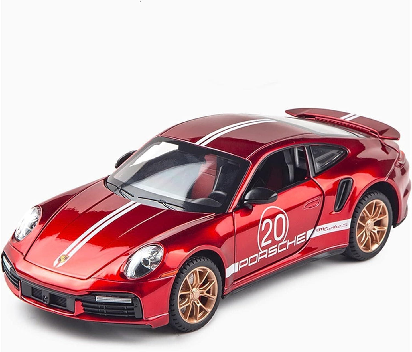 Porsche 911 Turbo S sports car 1:24 Diecast Scale Car
