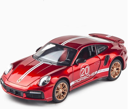 Porsche 911 Turbo S sports car 1:24 Diecast Scale Car