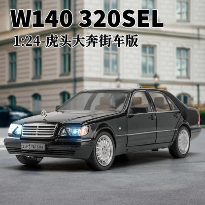 Mercedes-benz W140 320sel Scale Model Diecast Metalcar