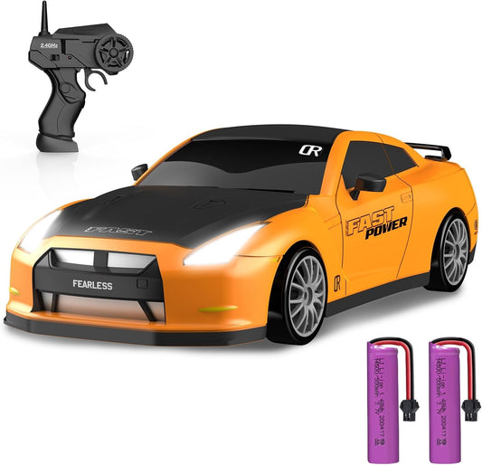 Fearless Orange Edition with Drift Remote & Accessories Car 1:24 Scale