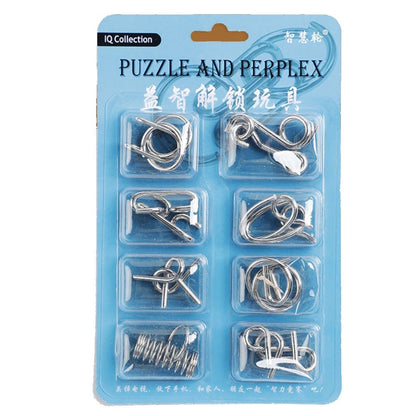 Brain Teasers Metal Wire Puzzle Toys