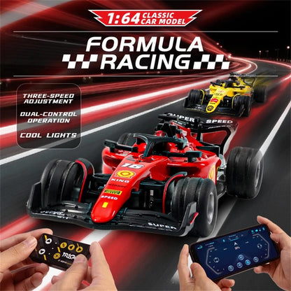 F1 TRASPED - 1:64 2.4ghz MINI R/C SPEED REGULATING ALLOY MODEL CAR