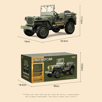 JJRC - 4WD RC Military Jeep