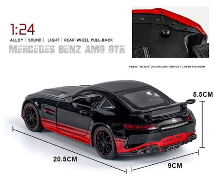 Mercedes Benz Amg Gtr Scale Model Diecast Metalcar - All Size