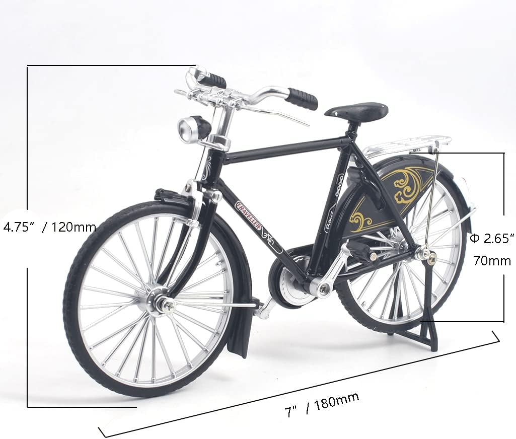 VINTAGE METAL BICYCLE ORNAMENTS DESKTOP MINI RETRO STYLE ALLOY CLASSICAL BIKE TOY FIGURINES BIKE HOME DECORATION FOR CHILDREN TOYS GIFTS