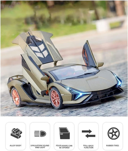 Lamborghini Sian 1:24 diecast scale model car collectible