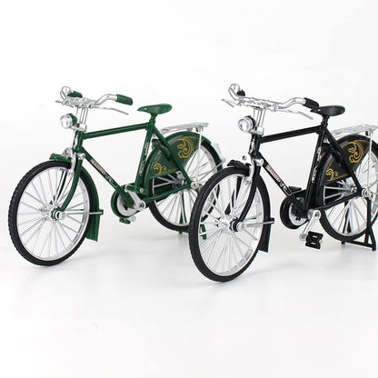 VINTAGE METAL BICYCLE ORNAMENTS DESKTOP MINI RETRO STYLE ALLOY CLASSICAL BIKE TOY FIGURINES BIKE HOME DECORATION FOR CHILDREN TOYS GIFTS