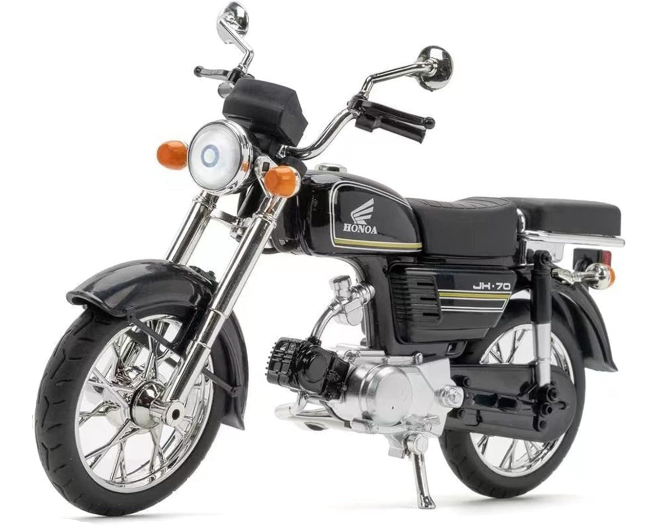 Vintage Motorcycle Die Cast Metal Model Bike