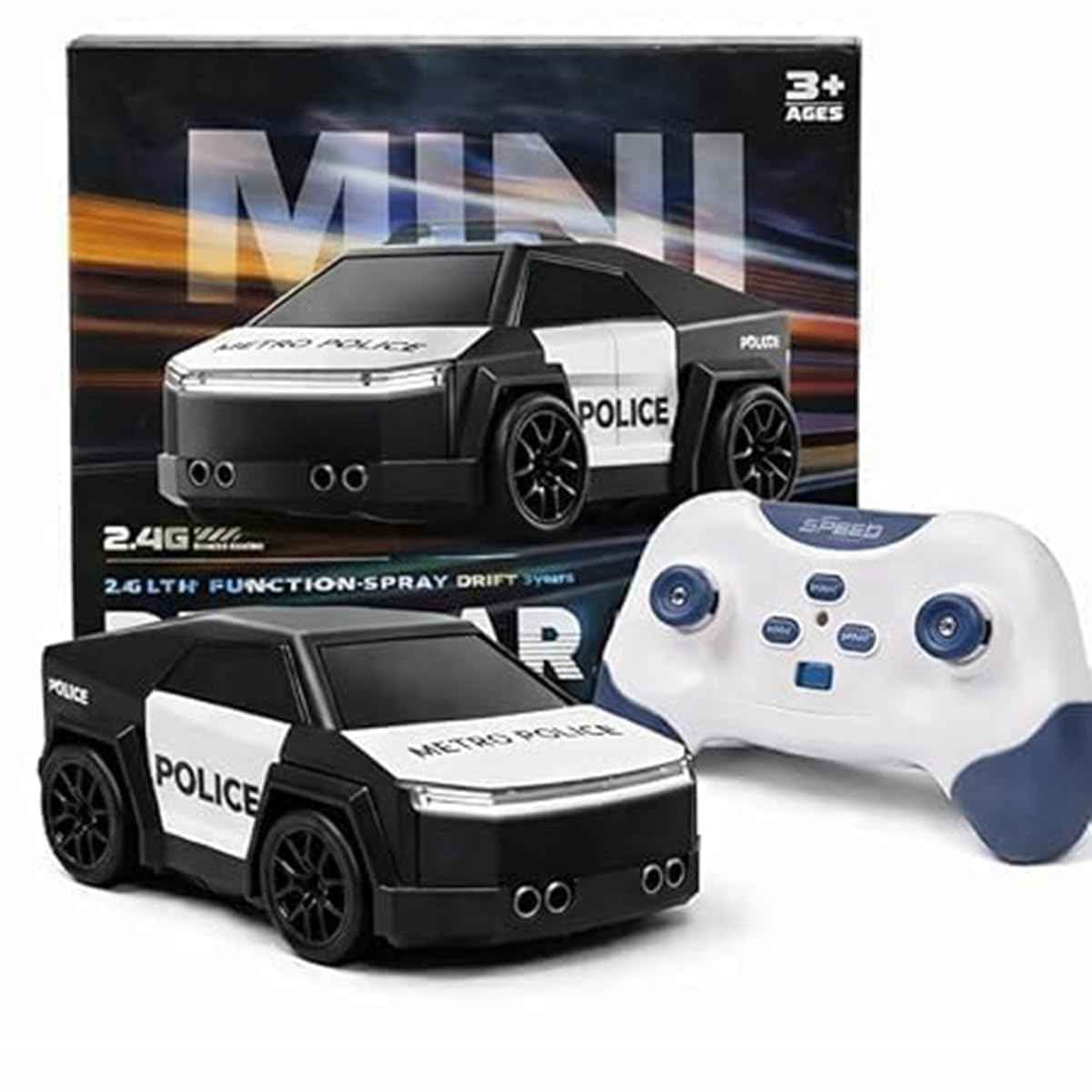 Mini Police RC Drift Car