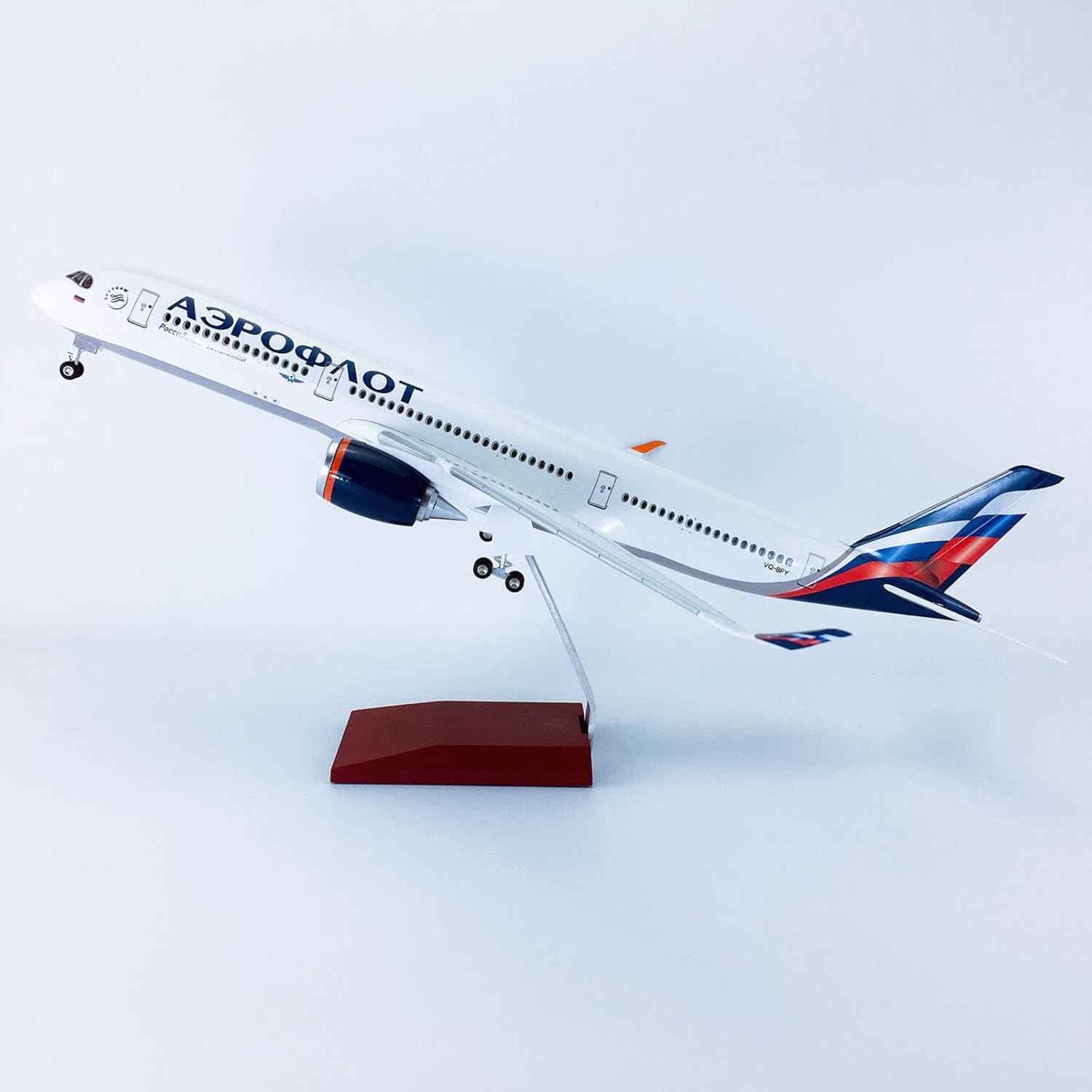 Aeroflot Russian Airlines A350 47 Cm 1:160 Diecast Scale Model