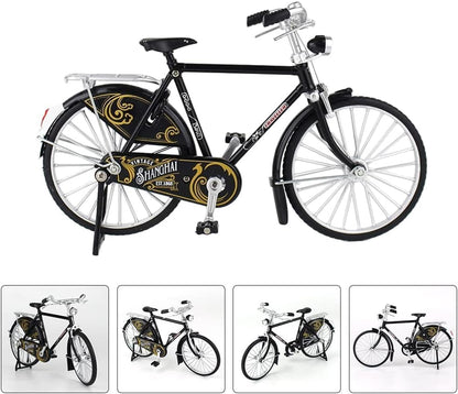 VINTAGE METAL BICYCLE ORNAMENTS DESKTOP MINI RETRO STYLE ALLOY CLASSICAL BIKE TOY FIGURINES BIKE HOME DECORATION FOR CHILDREN TOYS GIFTS