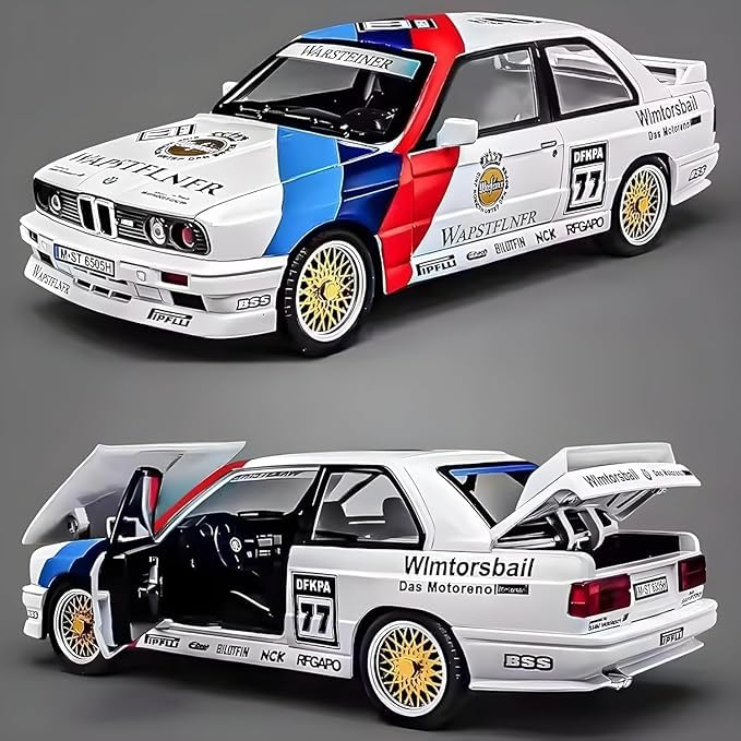 BMW M3 E30 1:24 Diecast Scale Model Car