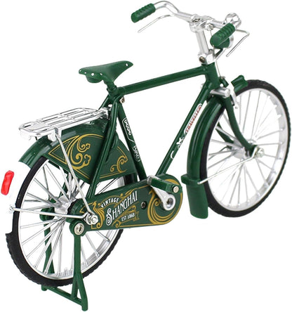 VINTAGE METAL BICYCLE ORNAMENTS DESKTOP MINI RETRO STYLE ALLOY CLASSICAL BIKE TOY FIGURINES BIKE HOME DECORATION FOR CHILDREN TOYS GIFTS