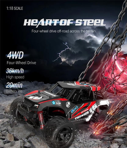 HS18312 Model 1/18 Scale High-Speed Remote Control Monster Truck