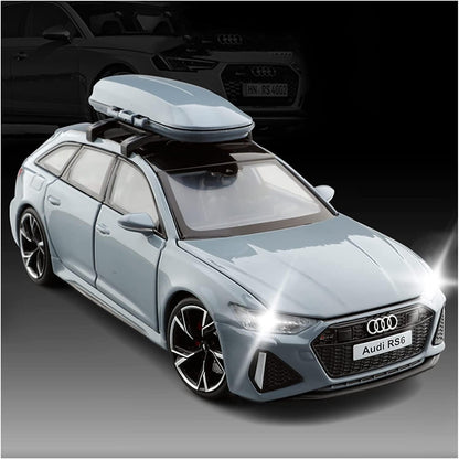 Audi Rs6 Scale Model Diecast Metalcar - All Size