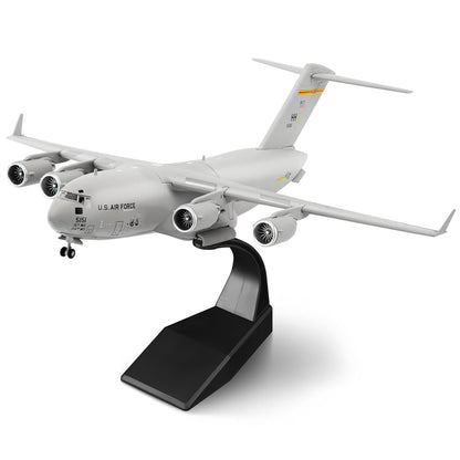 1/200 Scale US Air Force C-17 Global Overlord Strategic Transport Aircraft Alloy Aircraft Attack Plane