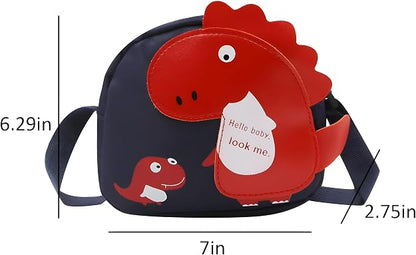 Cute Dino Crossbody Bag for Girls Boys