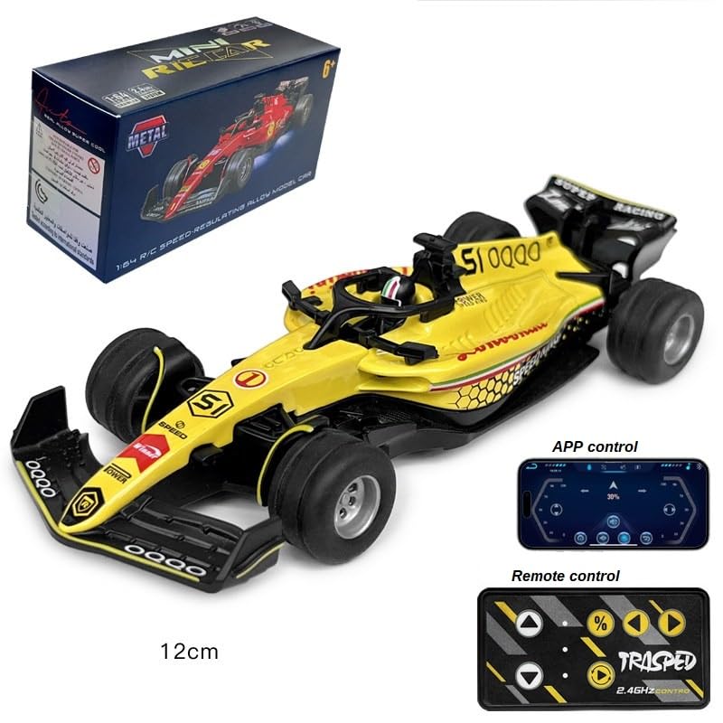 F1 TRASPED - 1:64 2.4ghz MINI R/C SPEED REGULATING ALLOY MODEL CAR
