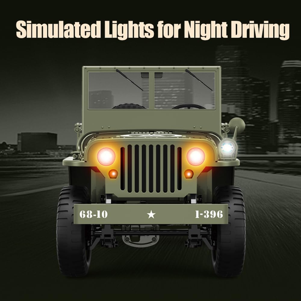 JJRC - 4WD RC Military Jeep