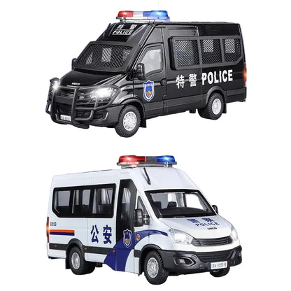 Iveco Police Van 1:24 Diecast Scale Model