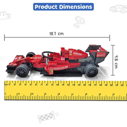 Formula Racer F1 Racing Car Building Block Set