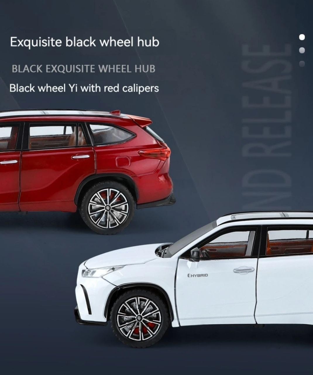 Toyota Highlander 1:24 Diecast Scale Model Car